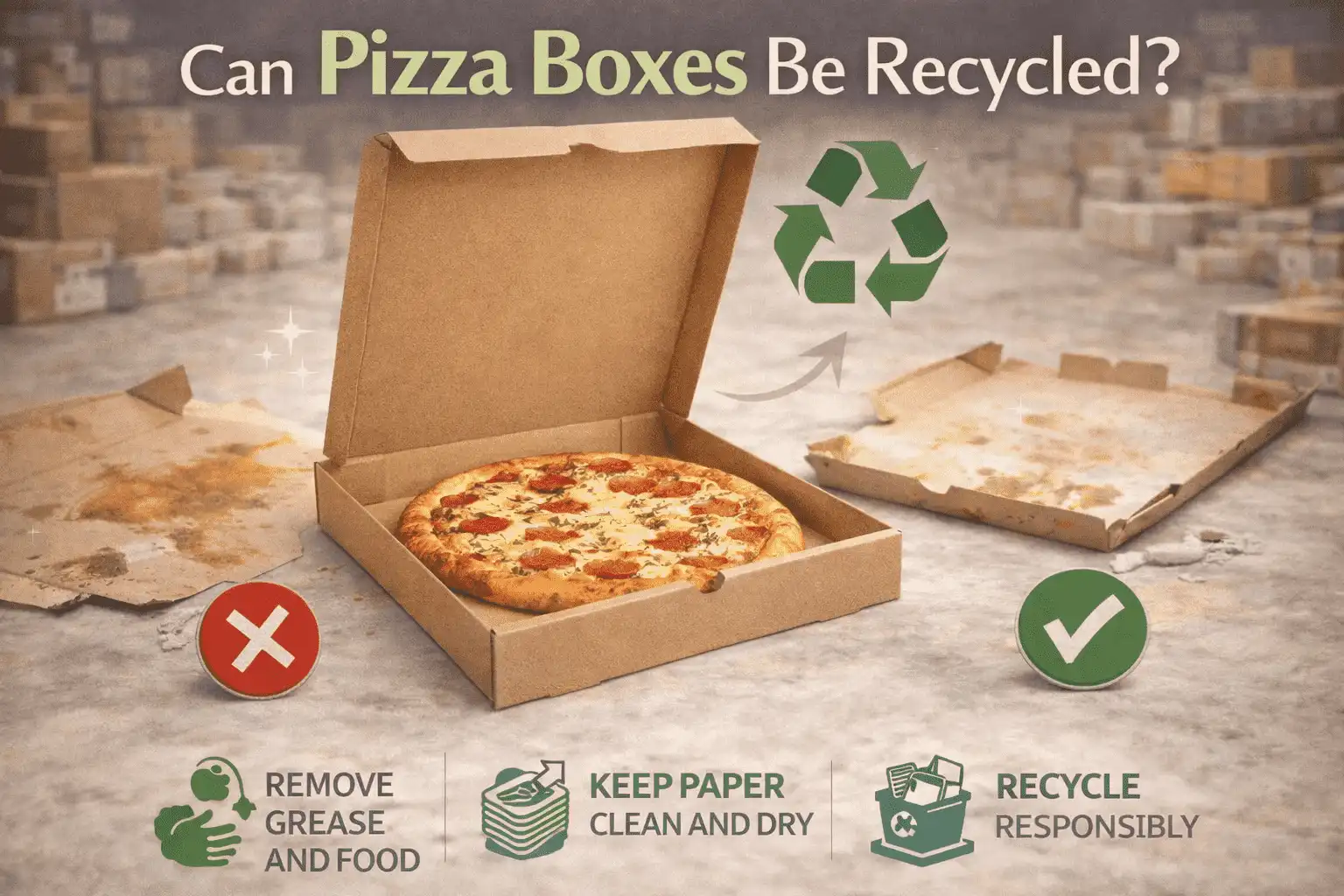Can Pizza Boxes Be Recycled